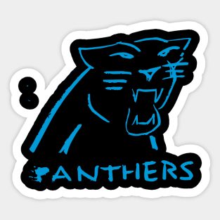 Carolina Pantheeeers Sticker